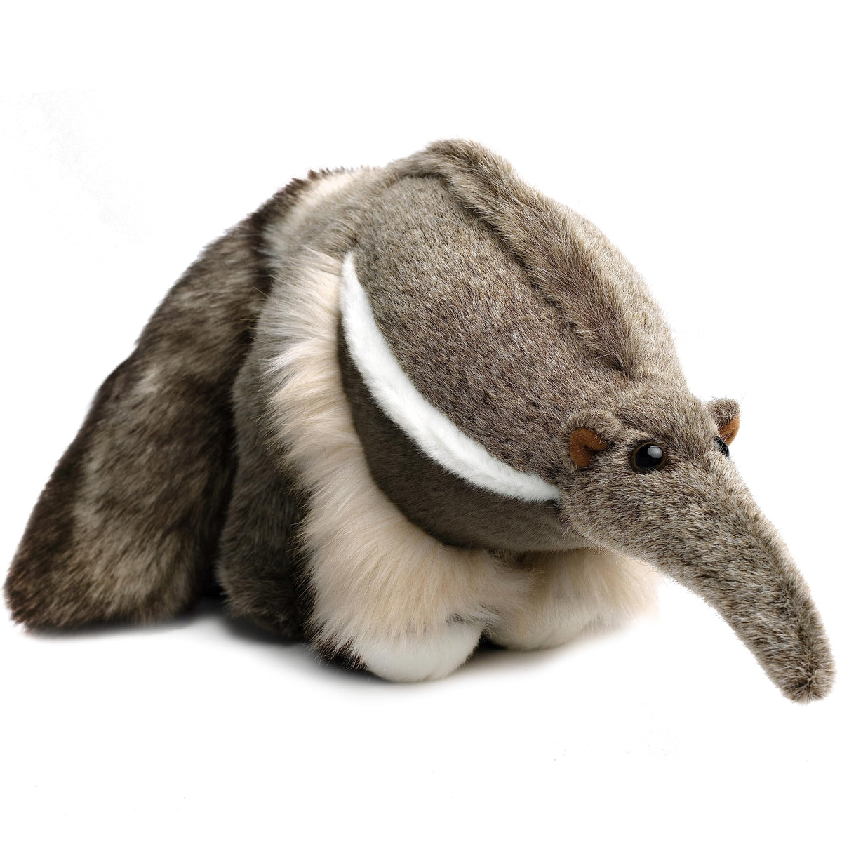 TigerHart Arsenio the Anteater plush in full view, a cozy cuddle buddy for kids.