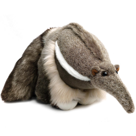 TigerHart Arsenio the Anteater plush in full view, a cozy cuddle buddy for kids.