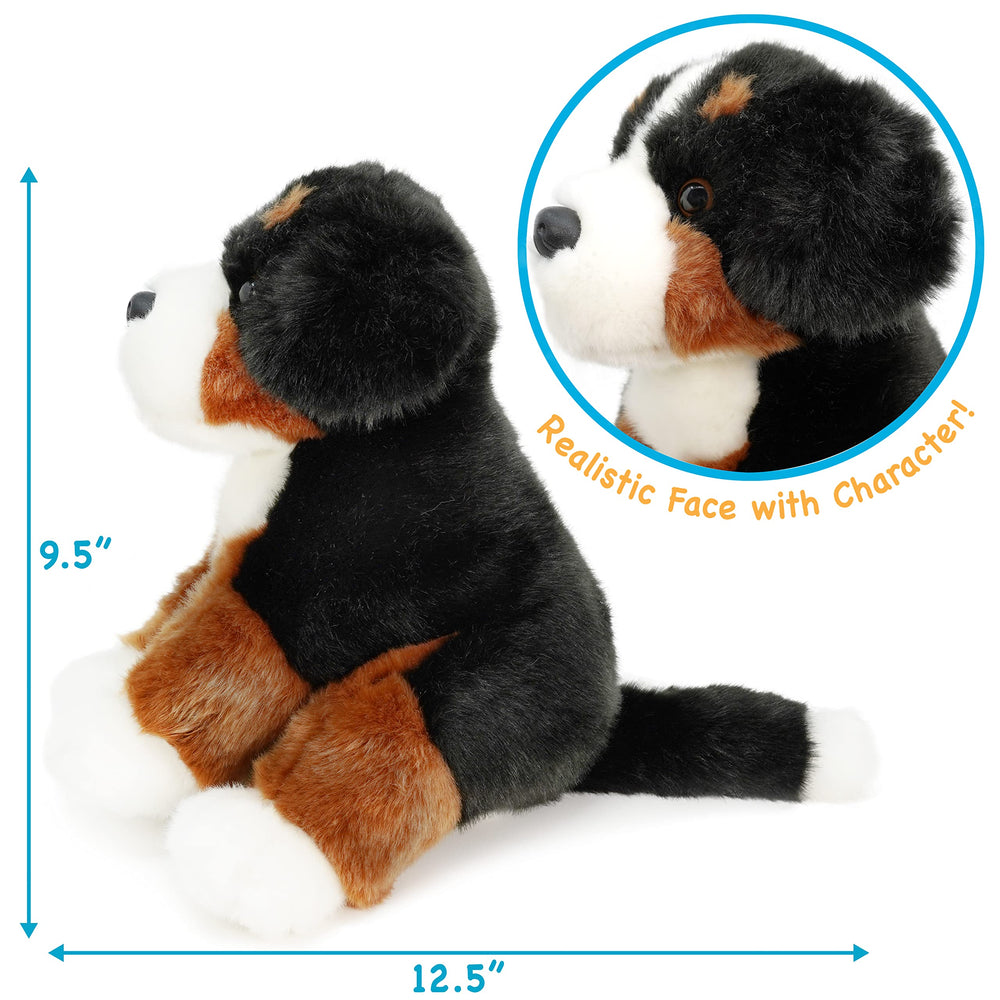 TigerHart Bastien plush close-up shows the cozy hugs it offers.