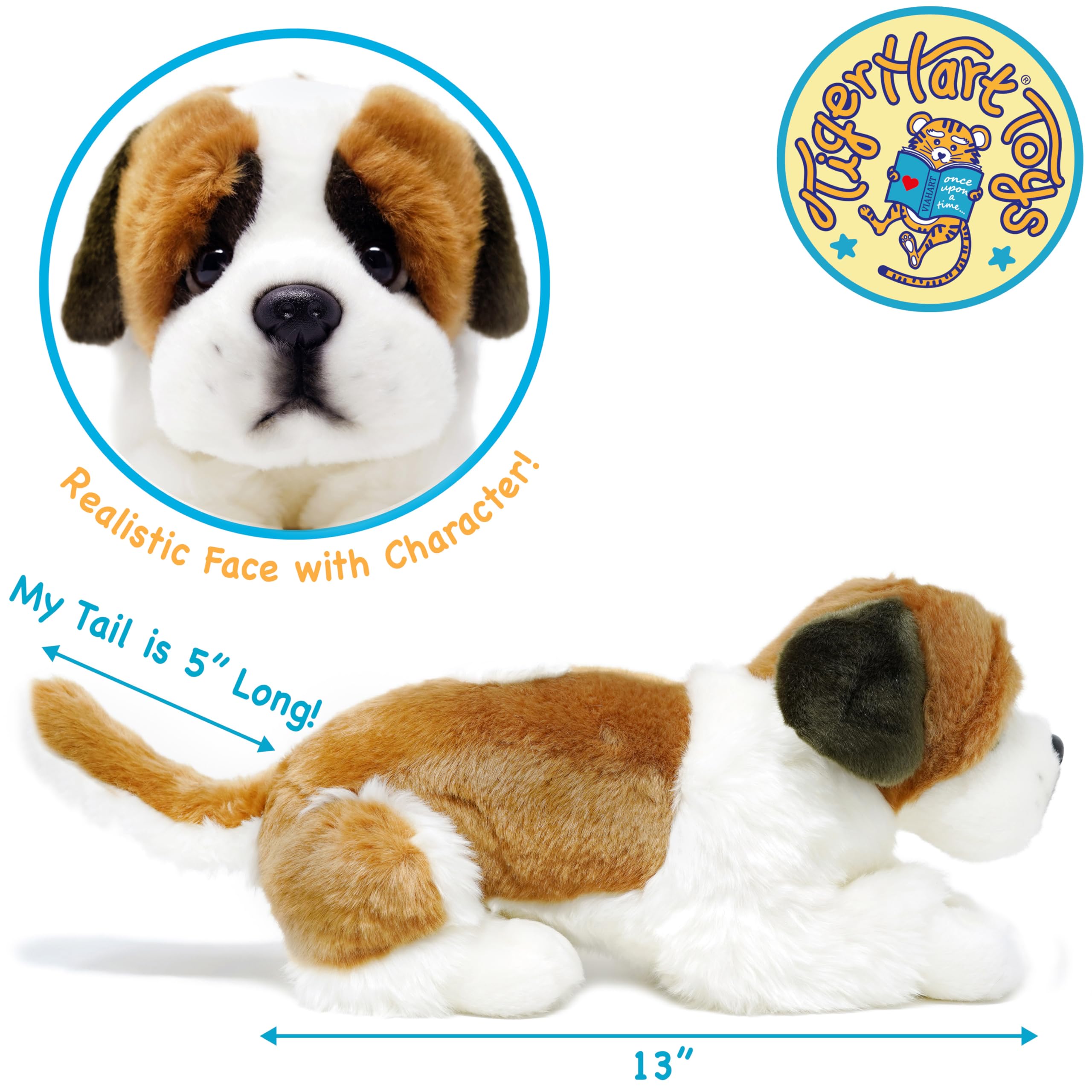 TigerHart Bernadette plush care instructions, easy hand wash to keep it clean