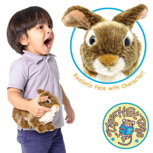 TigerHart Brigid plush texture highlights high quality fabric for everyday play and gentle snuggles.