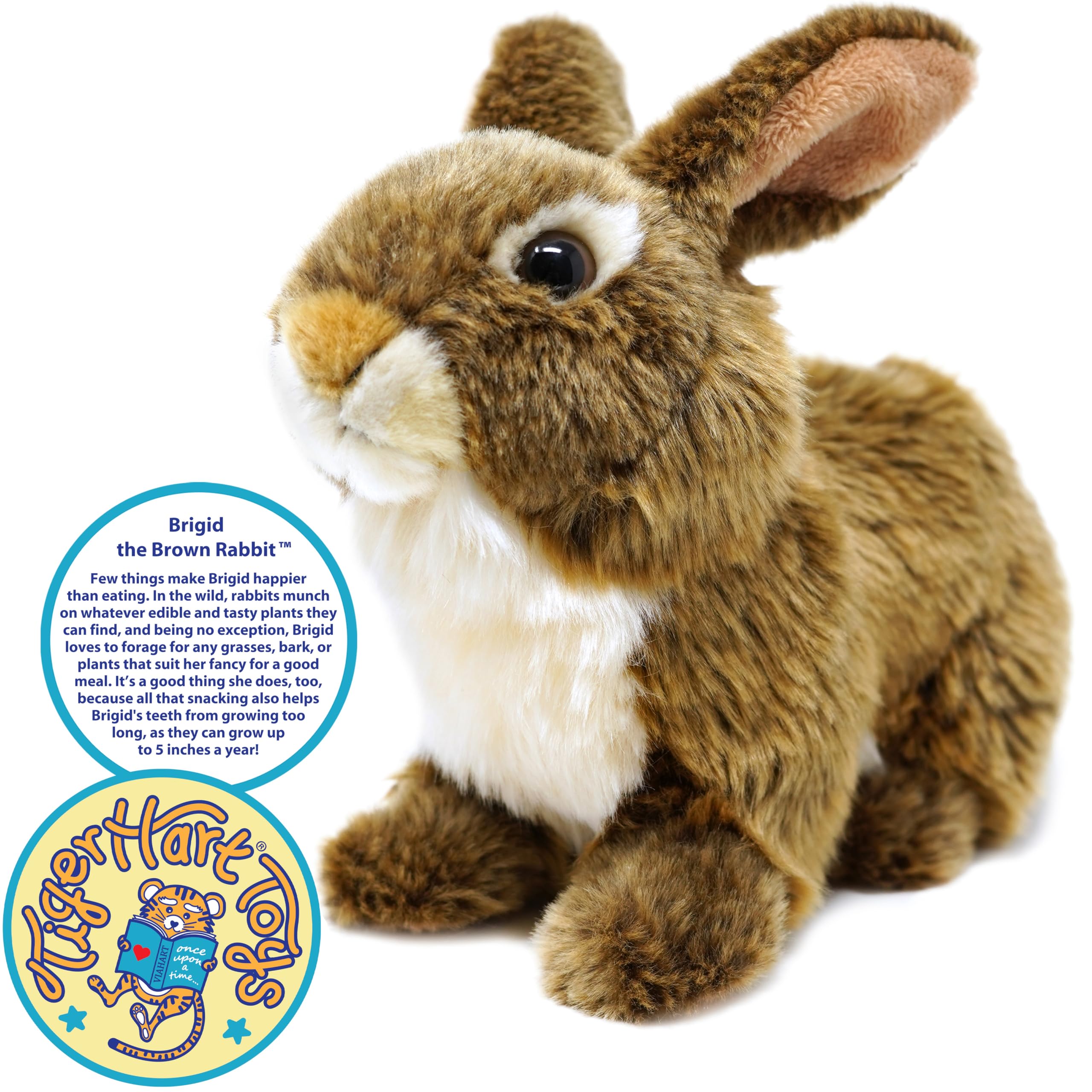 TigerHart Brigid stitching detail shows durable construction designed for long lasting playtime.