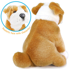 TigerHart Egan plush, face detail, expressive features spark pretend play