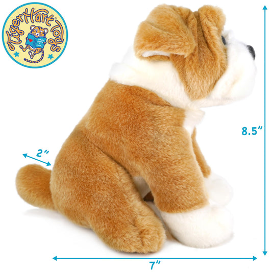 TigerHart Egan plush, side view, perfect bedtime companion and imaginative friend