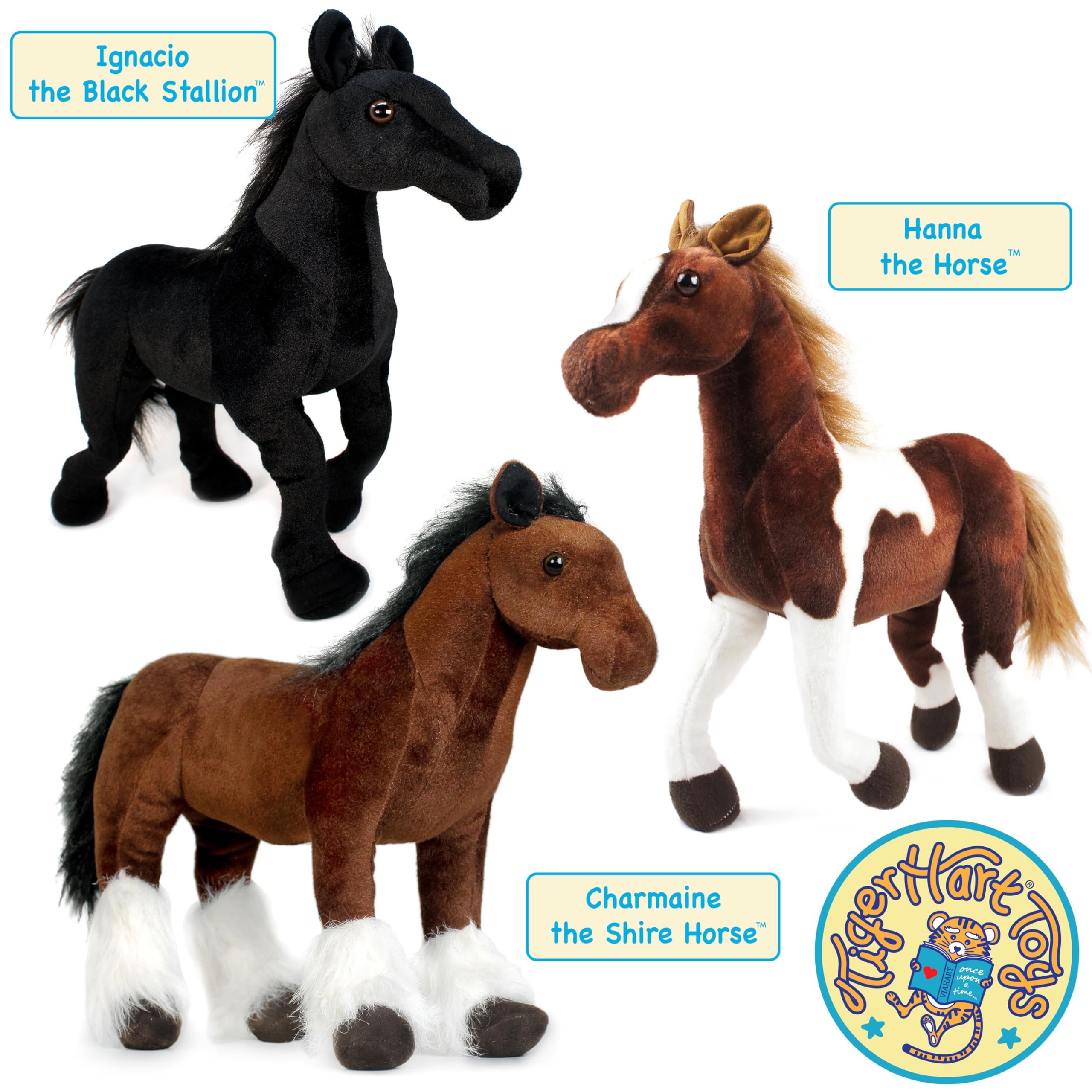 TigerHart Hanna the Horse plush care instructions for easy maintenance