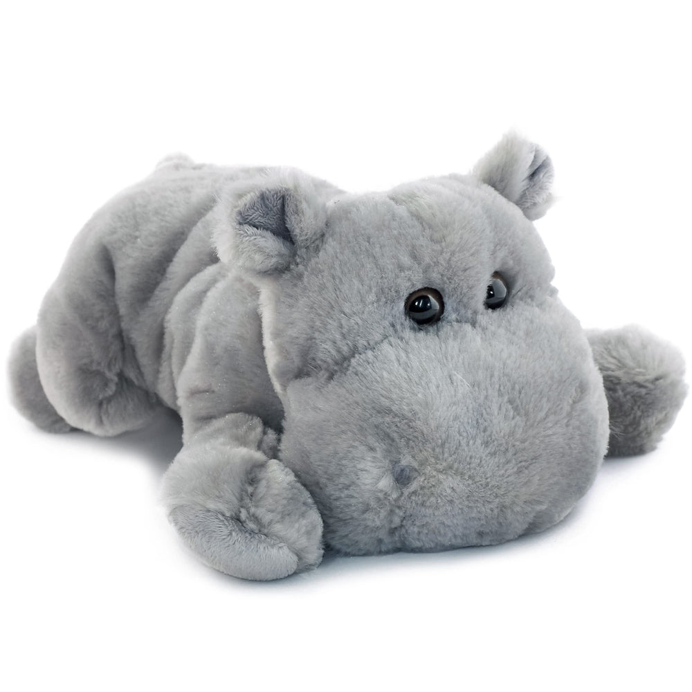 TigerHart Huck the Hippo plush with soft fabric for cozy cuddles.