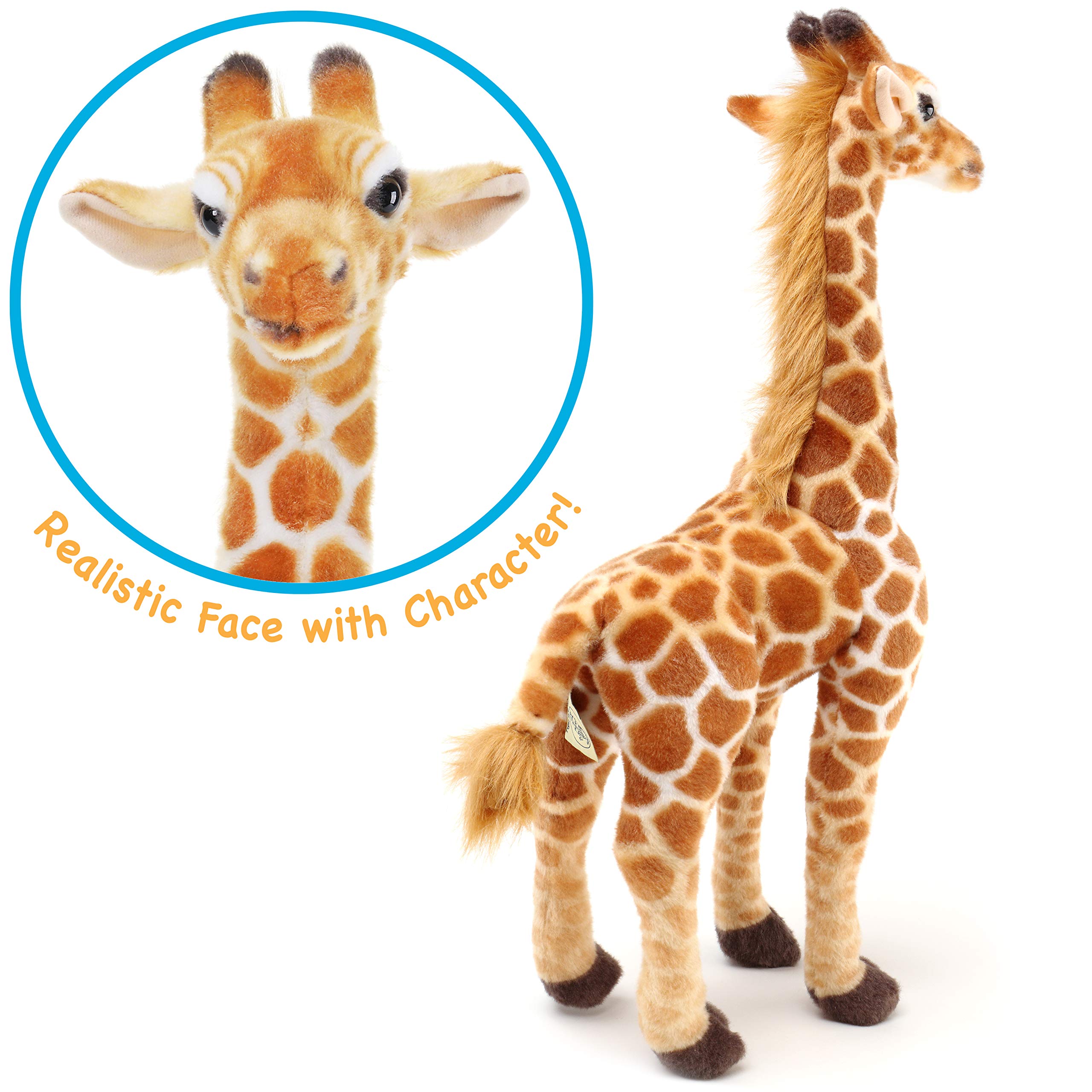 Height markings on Jocelyn spark size reference during imaginative play.