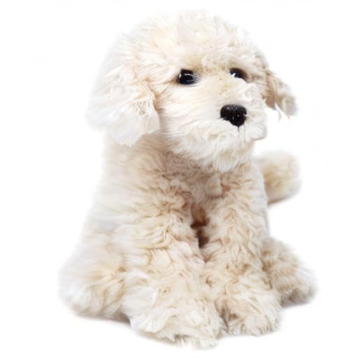 TigerHart Luka Labradoodle plush, size and weight information