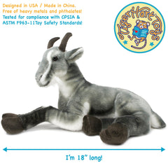 TigerHart Patrick plush during playtime encourages imaginative stories and gentle bonding.