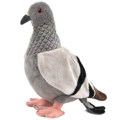 TigerHart Pepper the Pigeon front view plush for cozy storytelling moments.