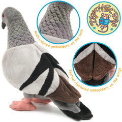 TigerHart Pepper the Pigeon with storycard invites imaginative play and learning moments.