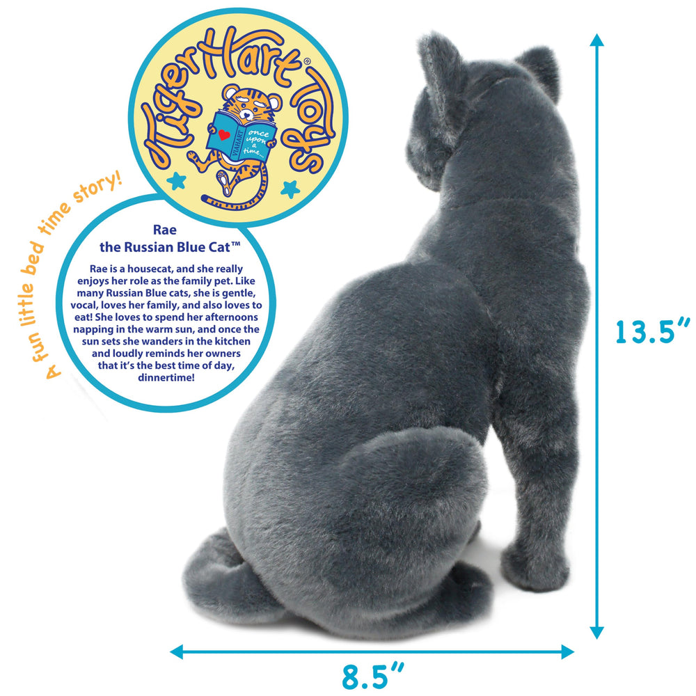 TigerHart Rae plush close-up of soft fur highlights comforting texture