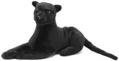 TigerHart Sid the Panther plush front view, ultra-soft and perfect for cuddling