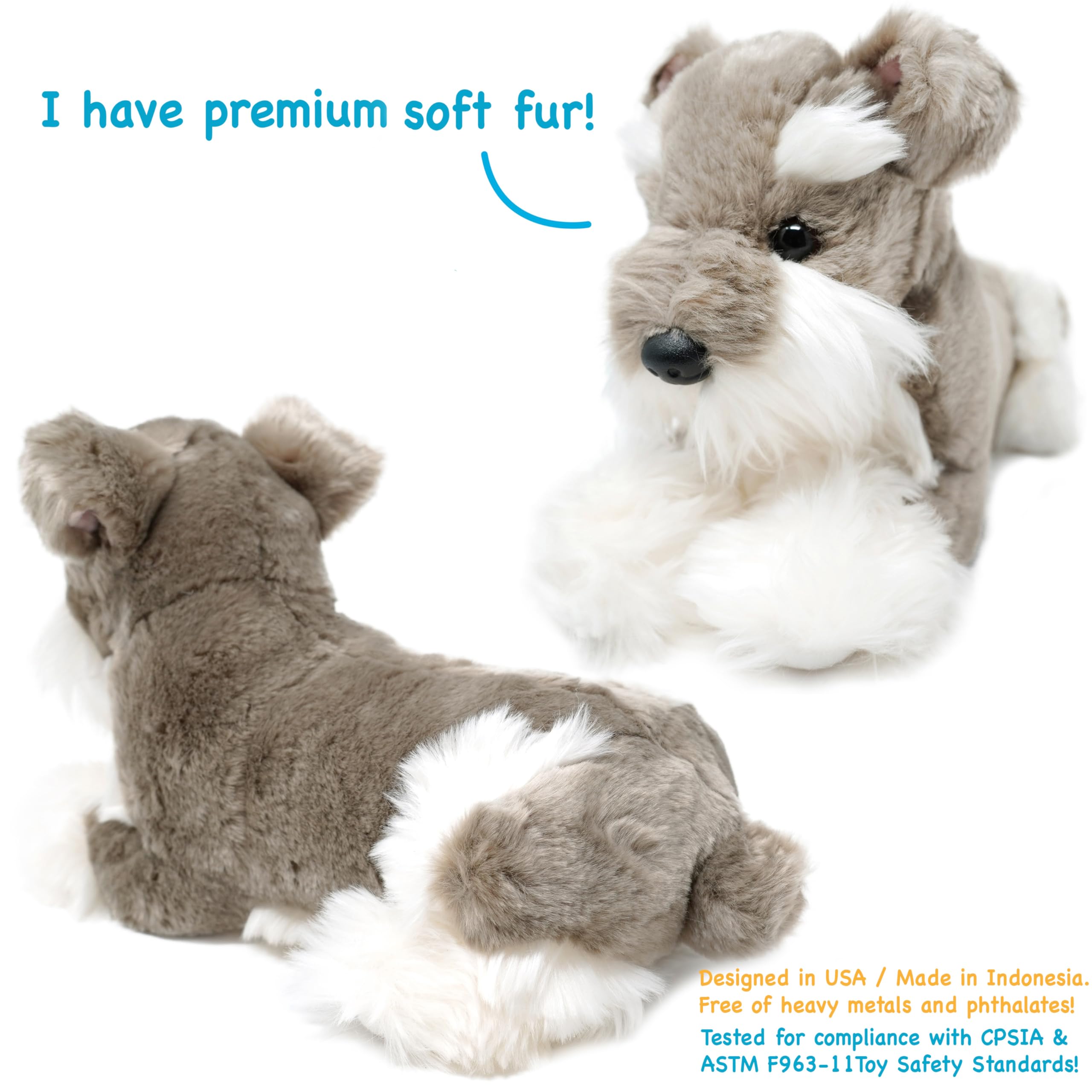 TigerHart Siegfried plush on bed, comforting companion during quiet time and stories.