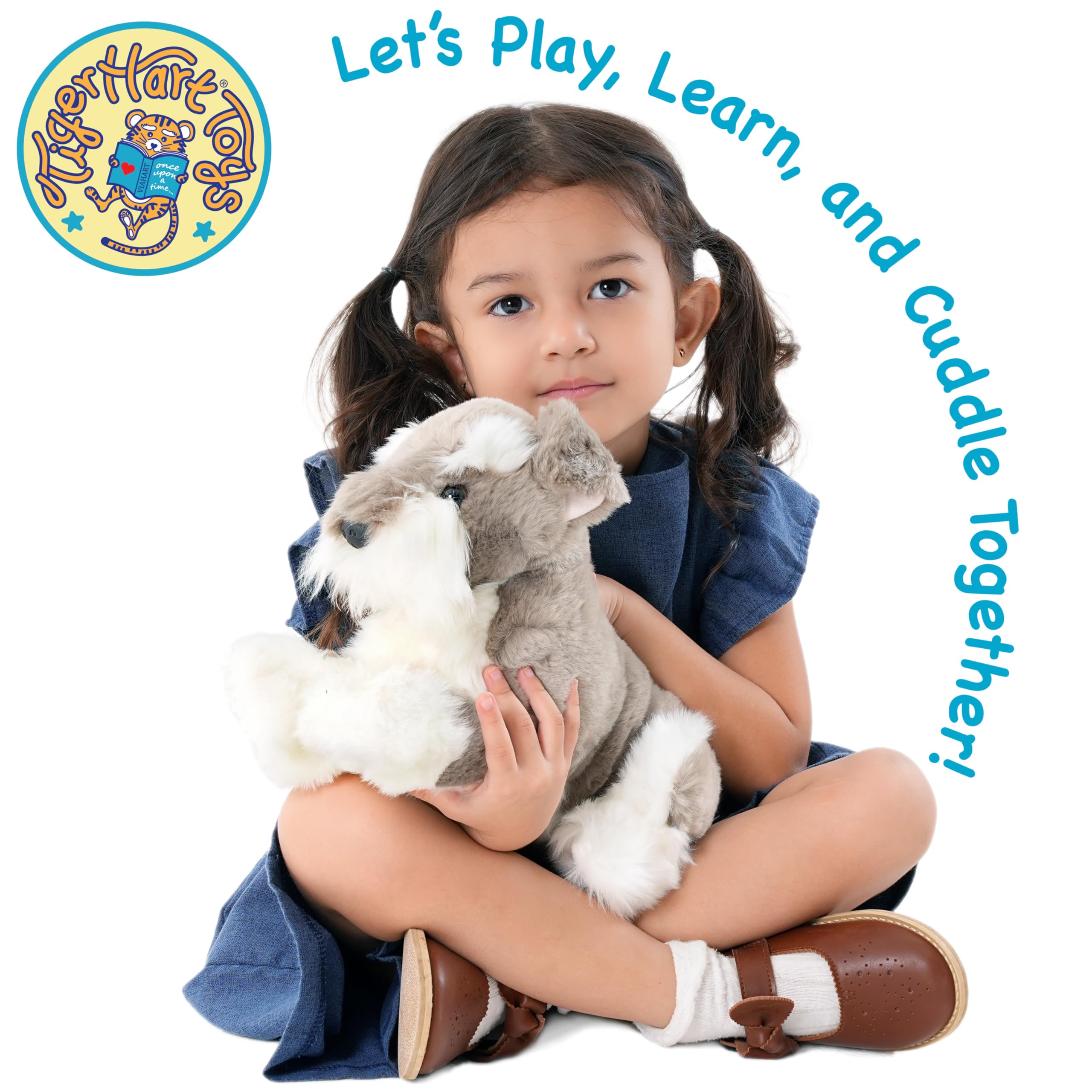 TigerHart Siegfried plush on farm display, showcasing farm-life charm and imaginative play.