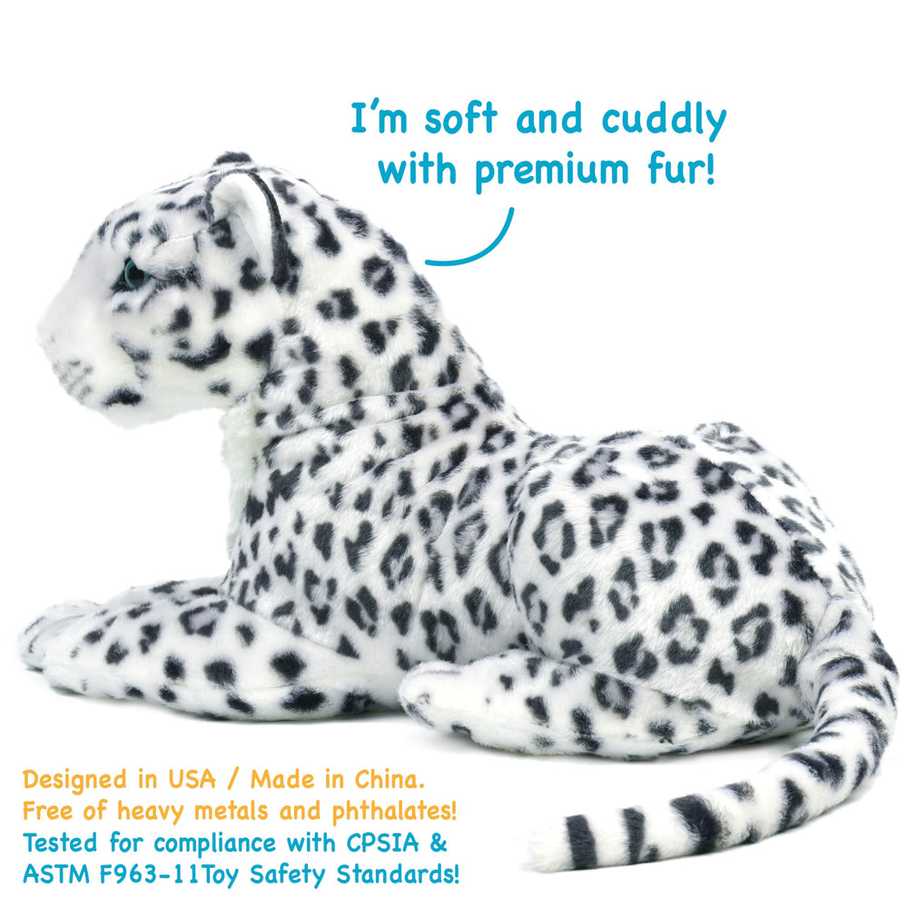 TigerHart Sinovia plush designed for ages 3+ with safe materials