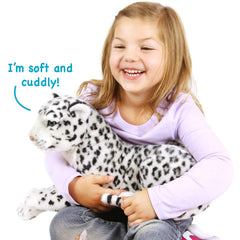 TigerHart Sinovia plush shows silky fur texture for gentle touch and pretend exploration