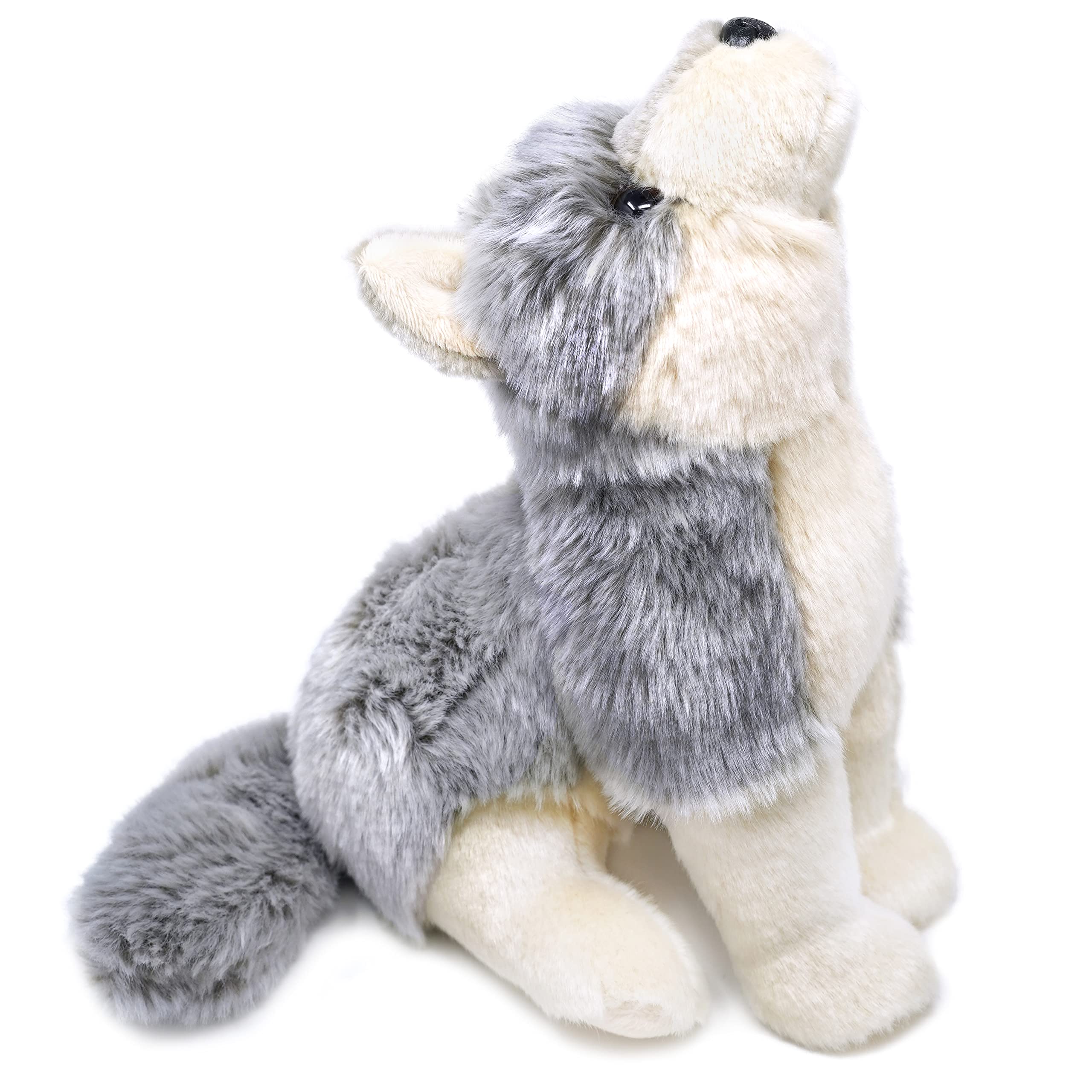 TigerHart Wolcott Wolf plush 11 inch cuddly companion for bedtime.