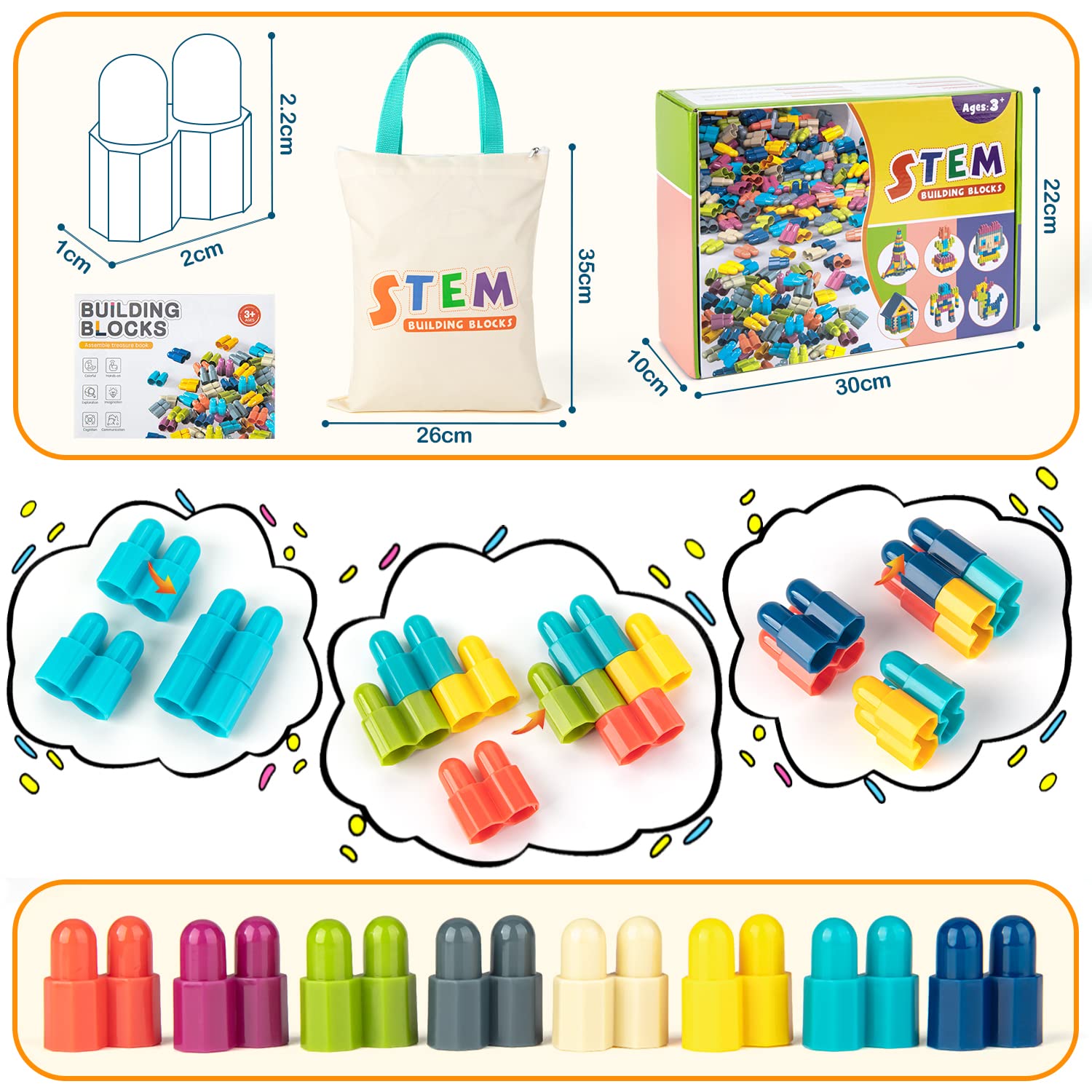 Tigerhu STEM education toy supports hands-on learning and fine motor skill development