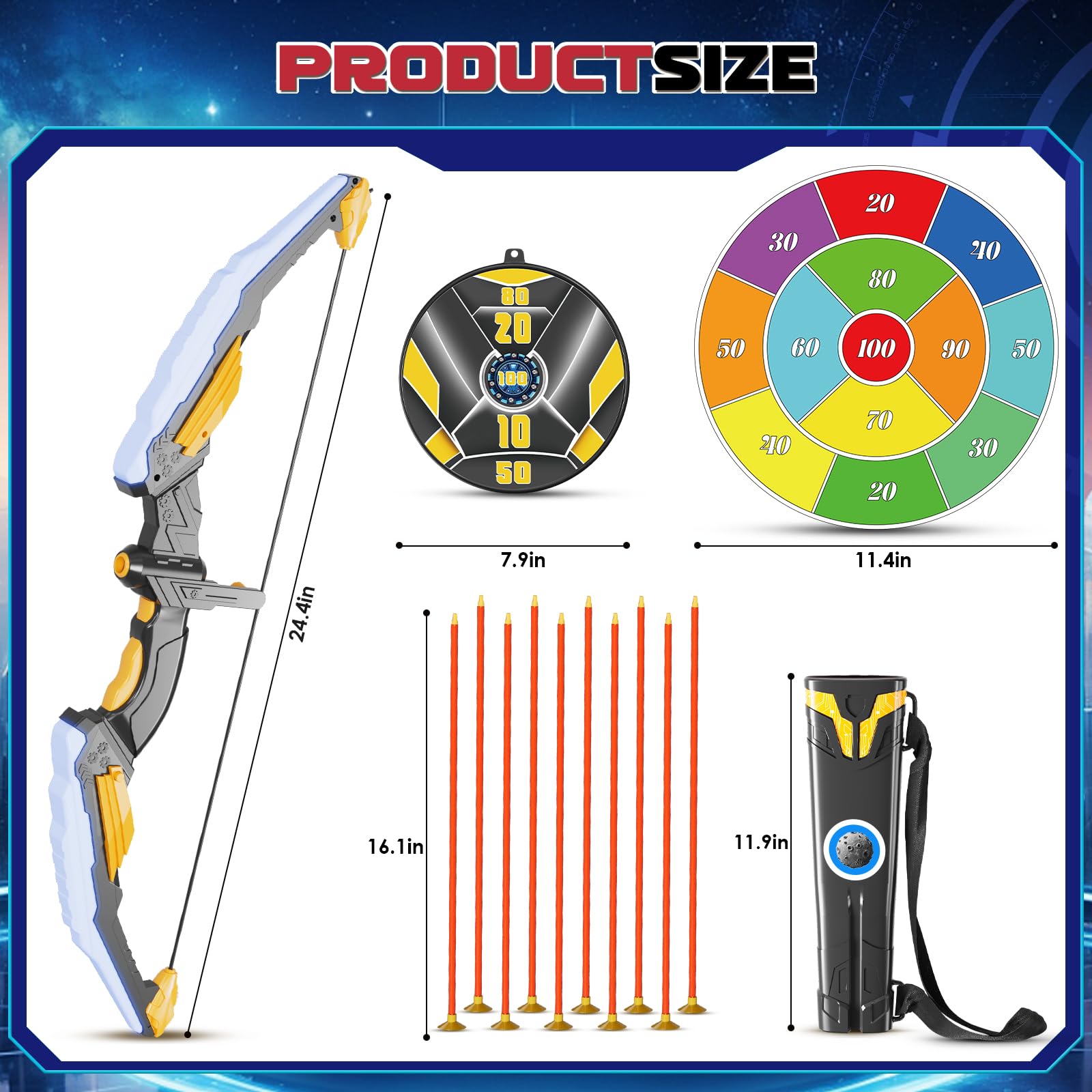 TIGTECGAME gift-ready archery set perfect for birthdays