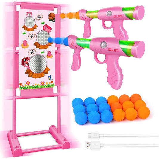 TIGTECGAME upgraded moving shooting game toy in action for family play