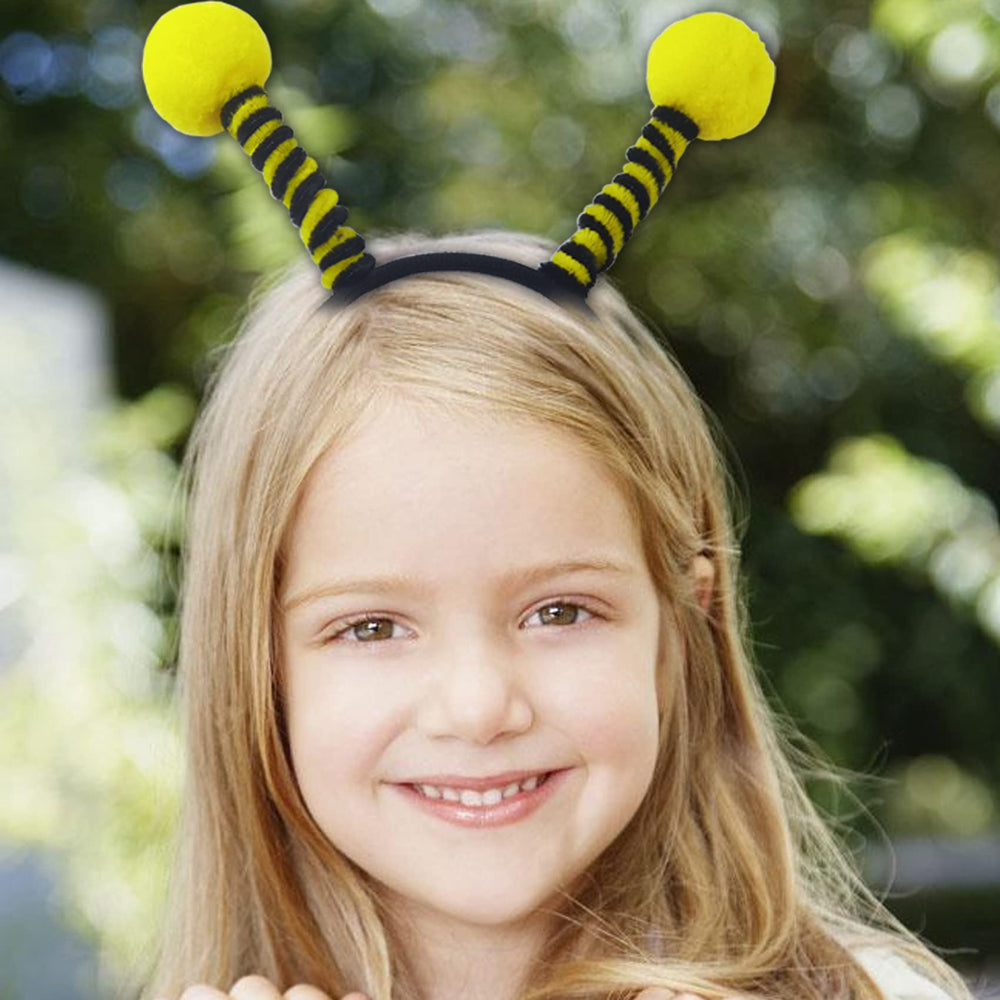 TIHOOD elastic plastic headbands provide flexible fit for adults and kids