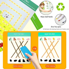 Tiiano durable wipe-clean flash cards for repeated practice and minimal waste
