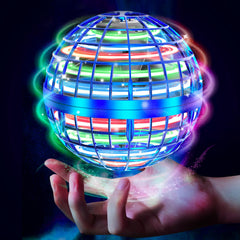 Tikduck Flying Orb Ball top view shows a sleek, glowing design for exciting play.