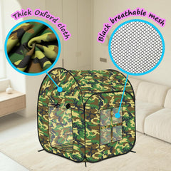 TikOnsYol tent with rounded corners protects children during play