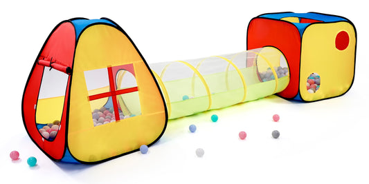TIKTENT 3-in-1 pop-up play tent, quick setup for indoor fun.