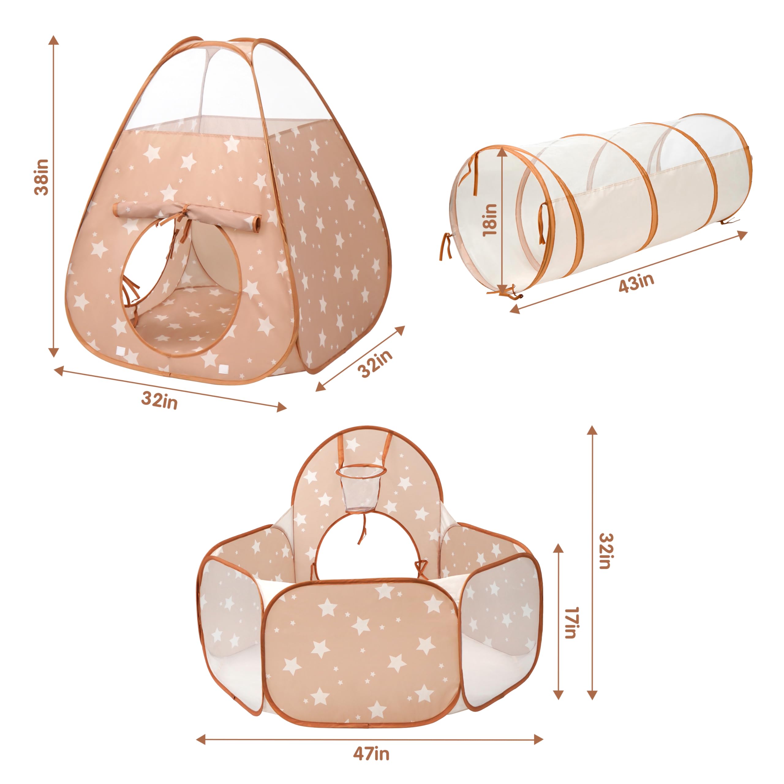 TIKTENT compact folding design makes transport and setup a breeze.
