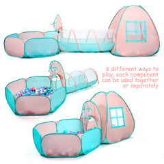TIKTENT indoor-outdoor playhouse suits bedrooms or backyards.