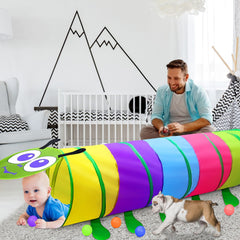 TIKTENT tunnel with two mesh sides for visibility and airflow.