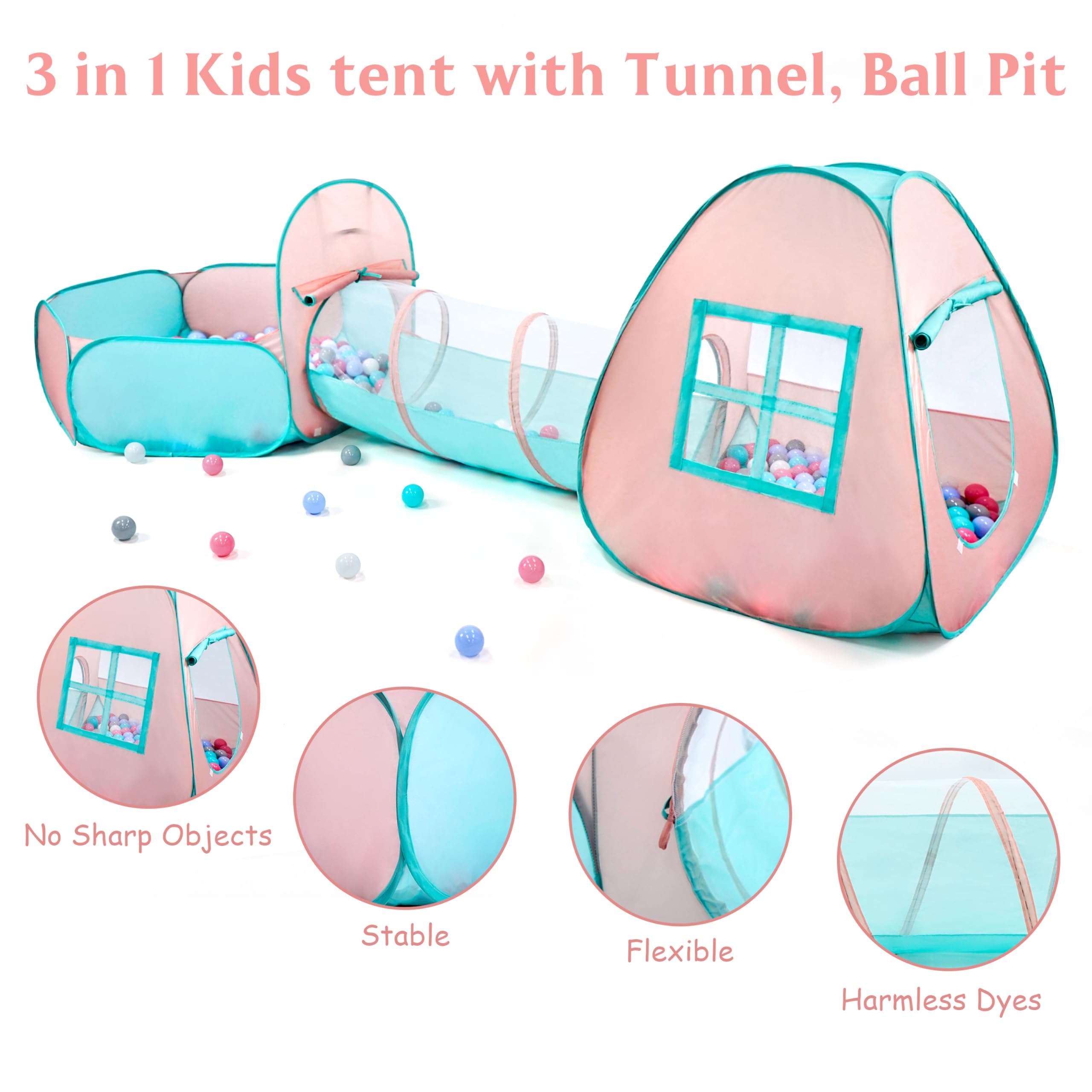TIKTENT no-tools assembly for instant setup anywhere.