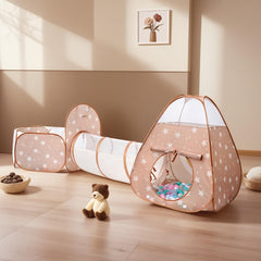 TIKTENT tunnel crawl-through for immersive indoor exploration and imaginative adventures.