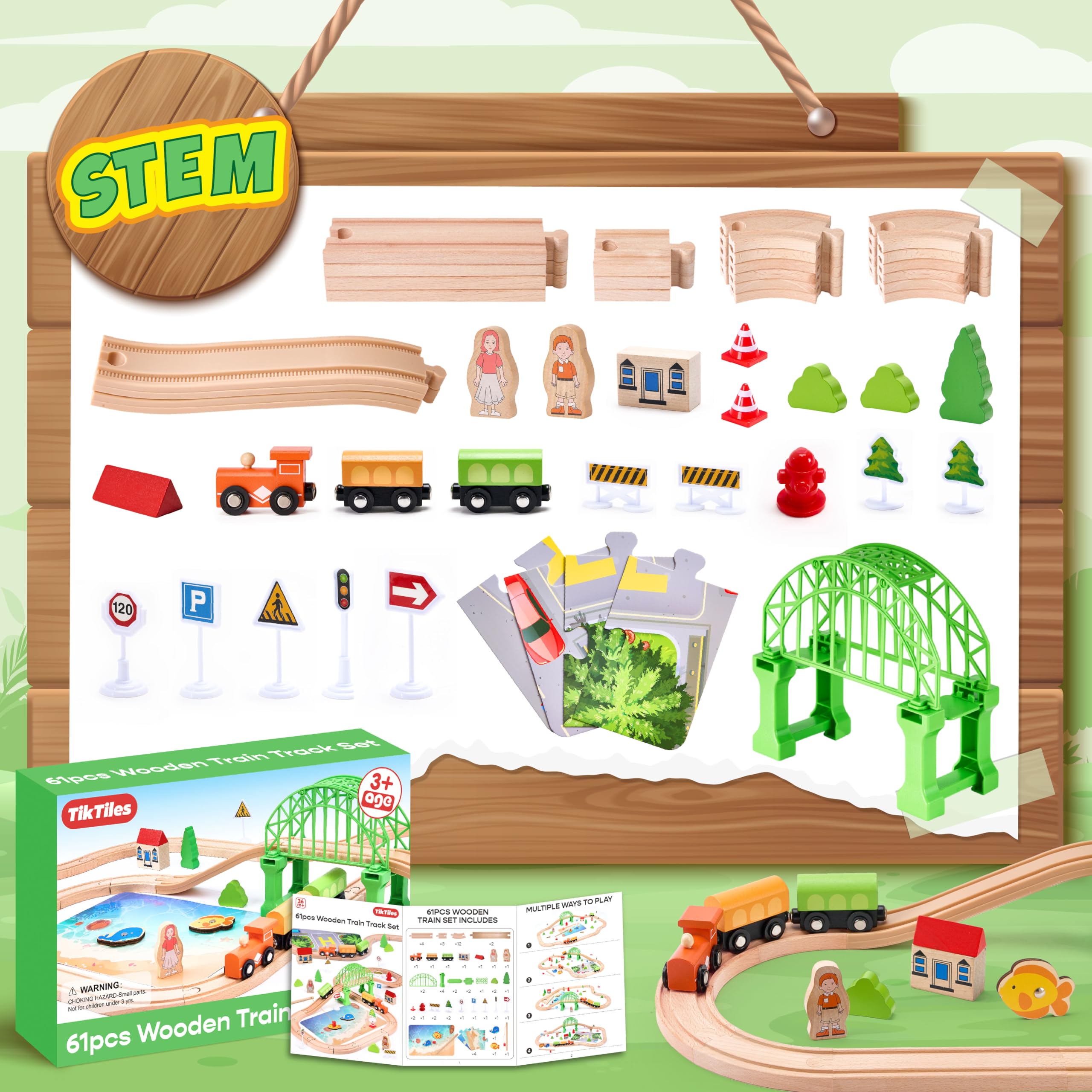 TikTiles magnetic fishing game adds hands-on fun and fine motor practice.
