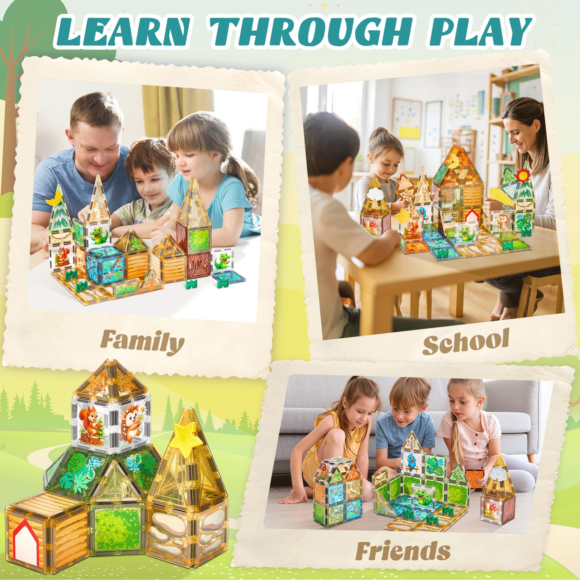 TikTiles non-toxic ABS materials ensure safe, durable playtime