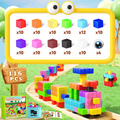 TikTiles storage bag keeps magnetic blocks organized after play