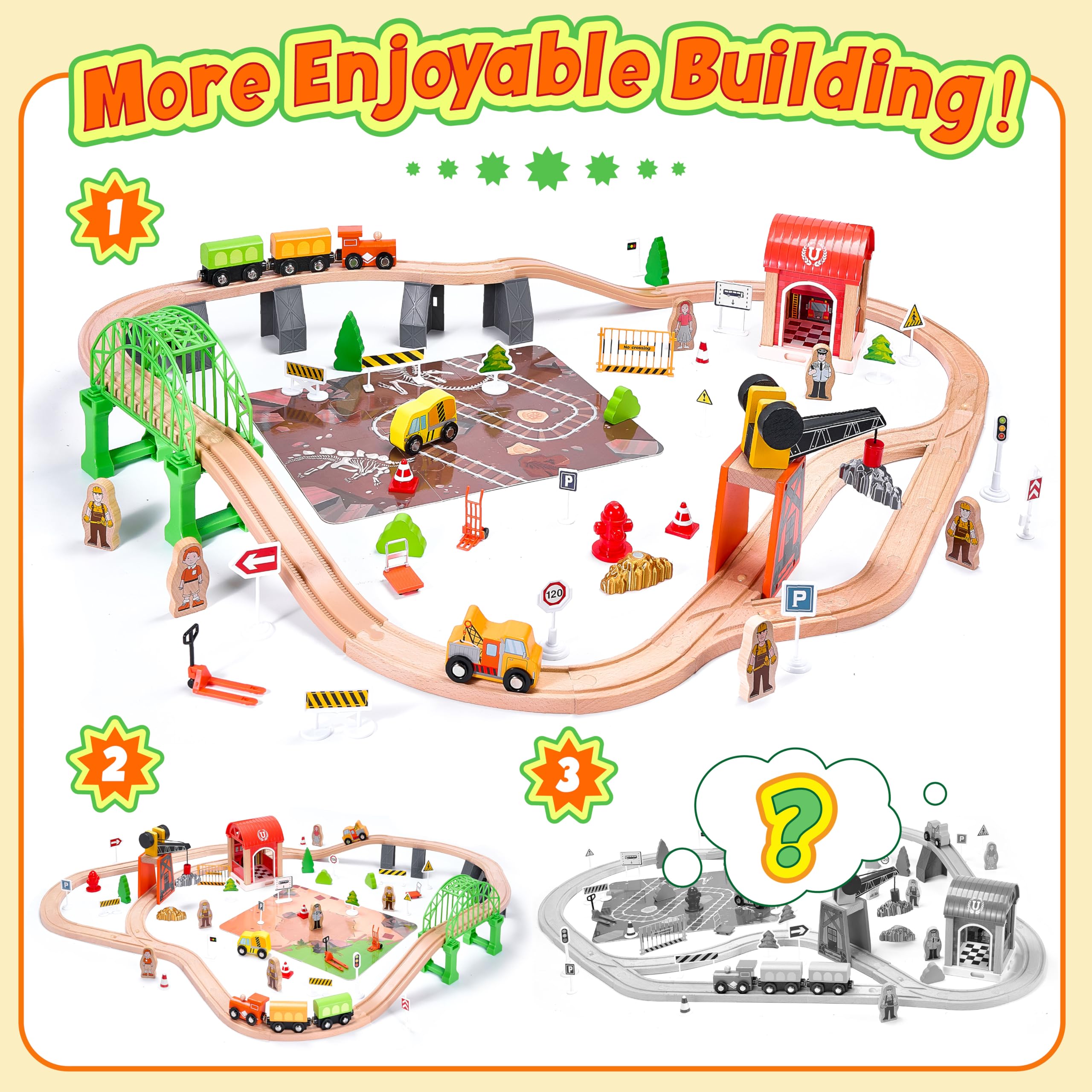 TikTiles track compatibility with major brands enables expandability.