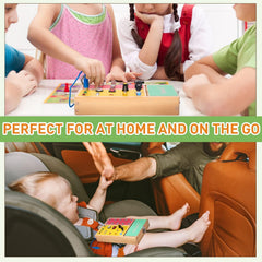 Tilhumt travel-friendly busy board captivates toddlers on planes or in restaurants.