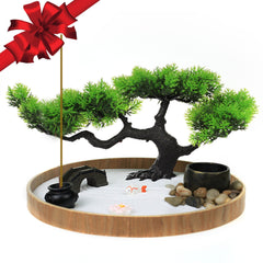 Timani Zen Garden desk setup for calm focus and organization