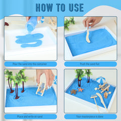 Timani wooden rake tools to create soothing sand patterns.