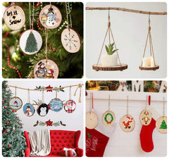 Timburst festive-pattern stamps for personalized ornament textures