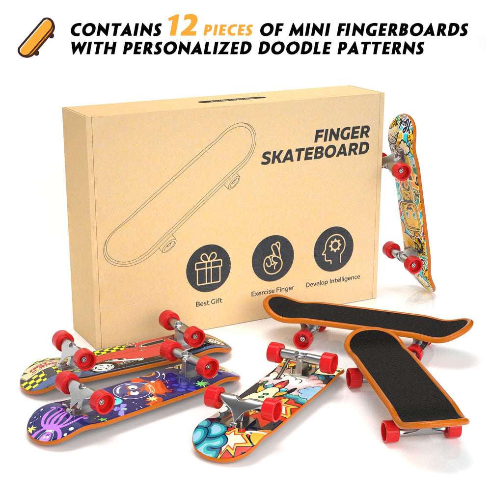 Time4Deals fingerboards with matte finish for durable, comfortable grip.