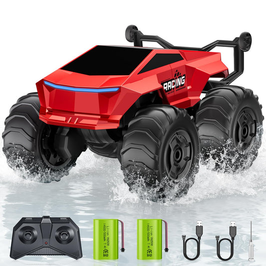 TIME4DEALS RC truck 4WD waterproof action for all-terrain play.