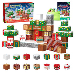 Timetome Christmas blocks featuring Santa Claus for festive, creative play.