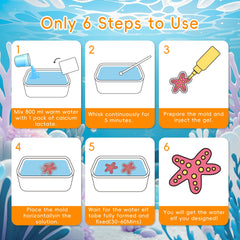Timetome Water Elf Kit aqua puffs for sensory play.