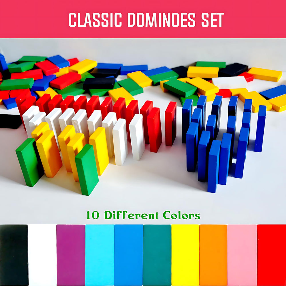 Timfuis wooden dominoes close-up shows smooth edges and solid construction