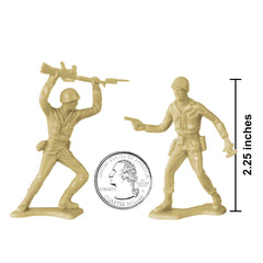 Tim Mee Toy tan radio operator figure for role-play scenes.