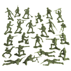 Tim Mee Army Men bazookaman detail up close for action-oriented pretend play.